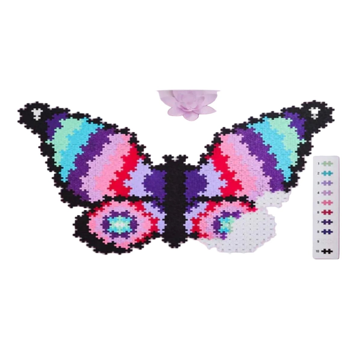 PLUS-PLUS Puzzle By Number Butterfly 800pcs