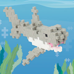 PLUS-PLUS Shark / 100 pcs Tube