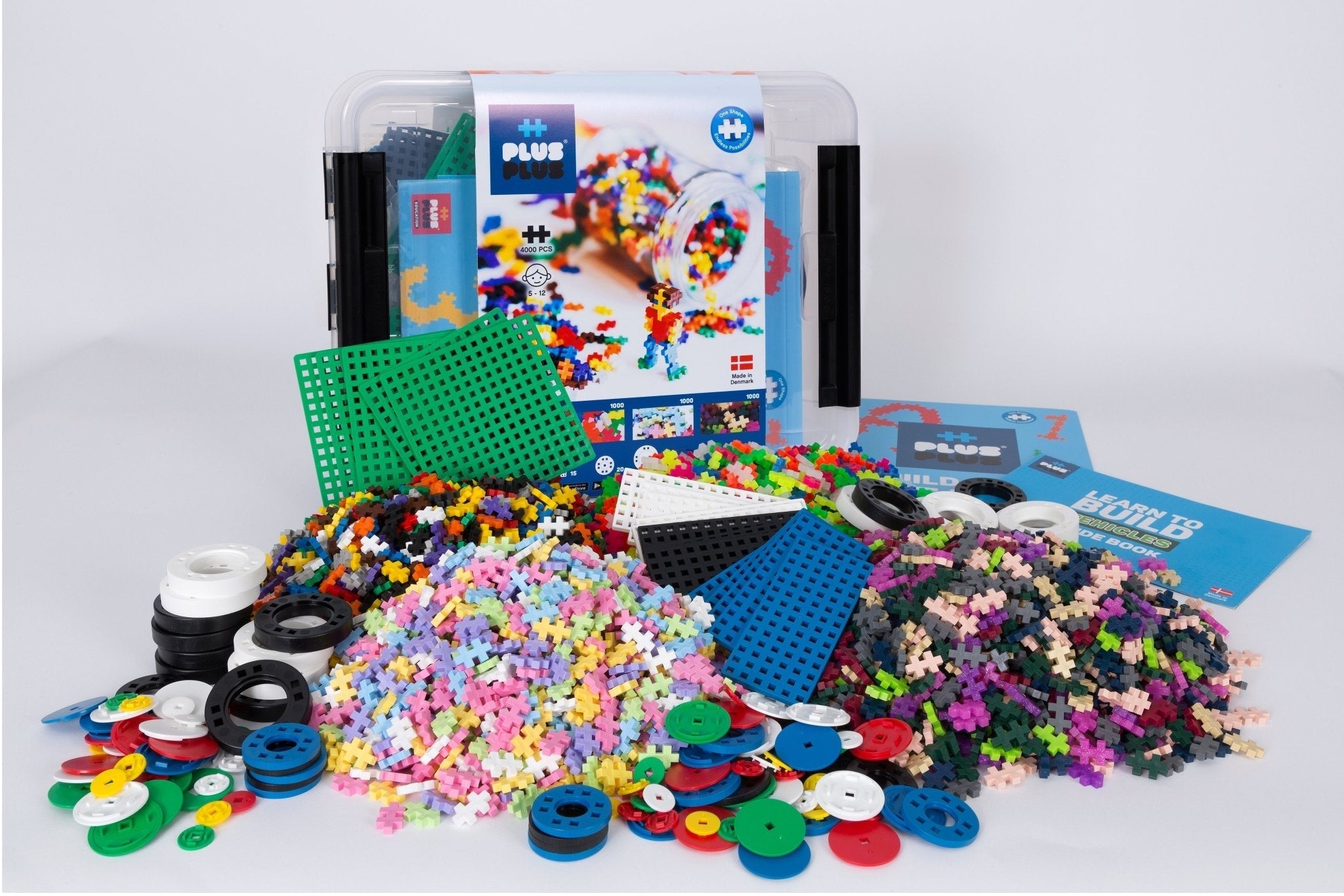 PLUS-PLUS Storage Box mix / 4000 pcs