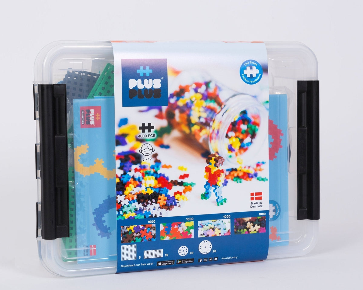 PLUS-PLUS Storage Box mix / 4000 pcs