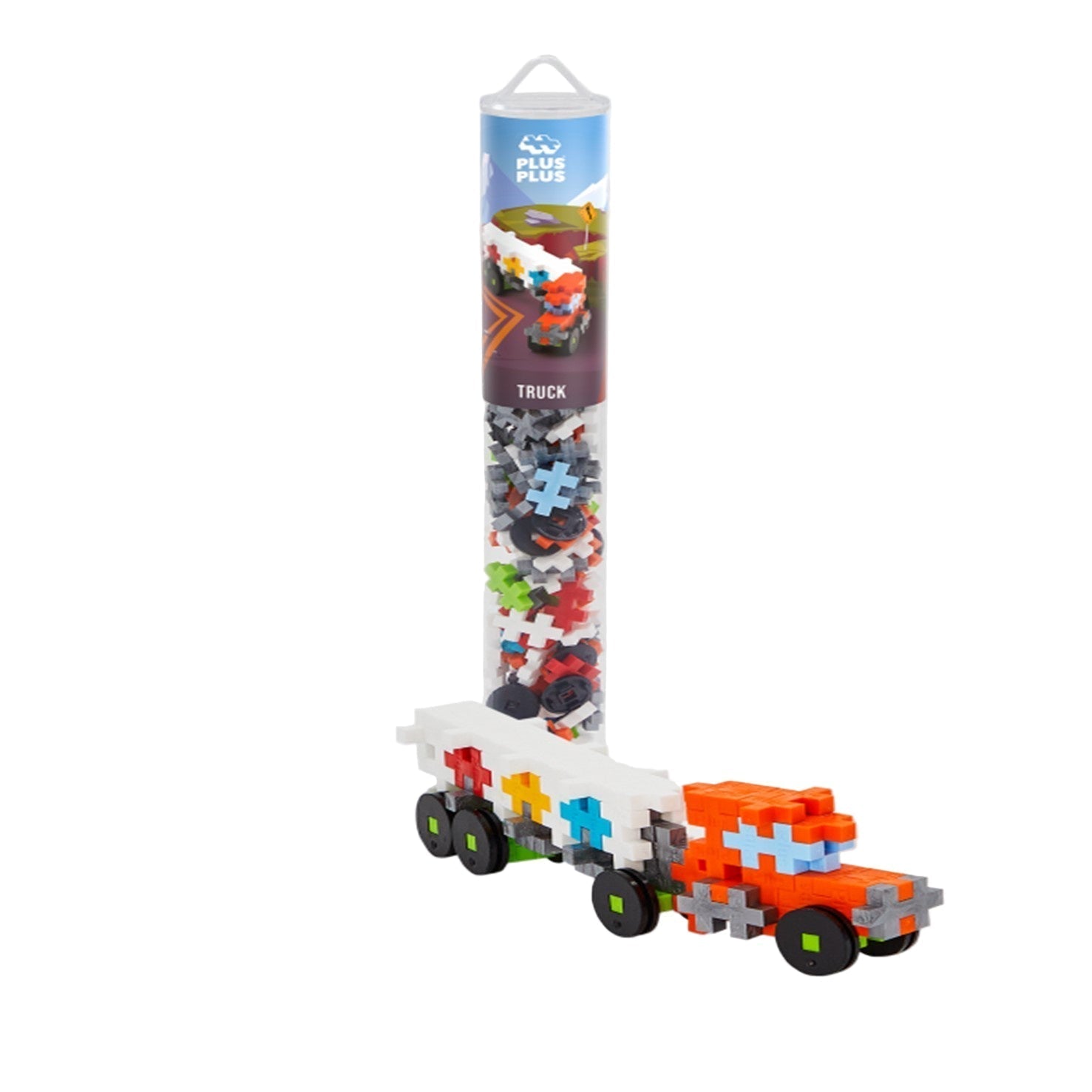 PLUS-PLUS Truck / 100 pcs Tube