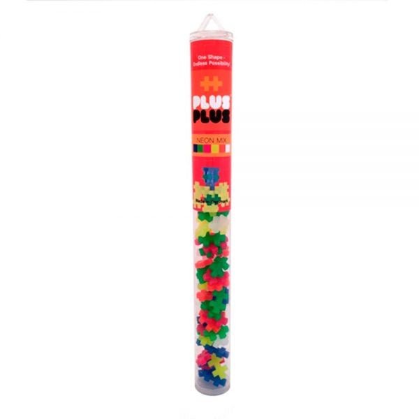 PLUS-PLUS Tube Neon Mix - 100pcs