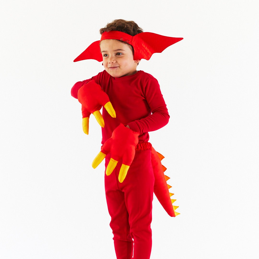SARAH'S SILKS Dinosaur Claws - Red (DP)