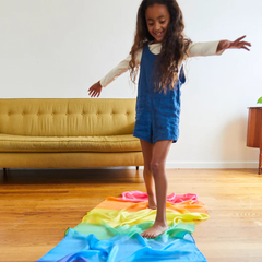 SARAH'S SILKS Giant Playsilks Enchanted - Rainbow