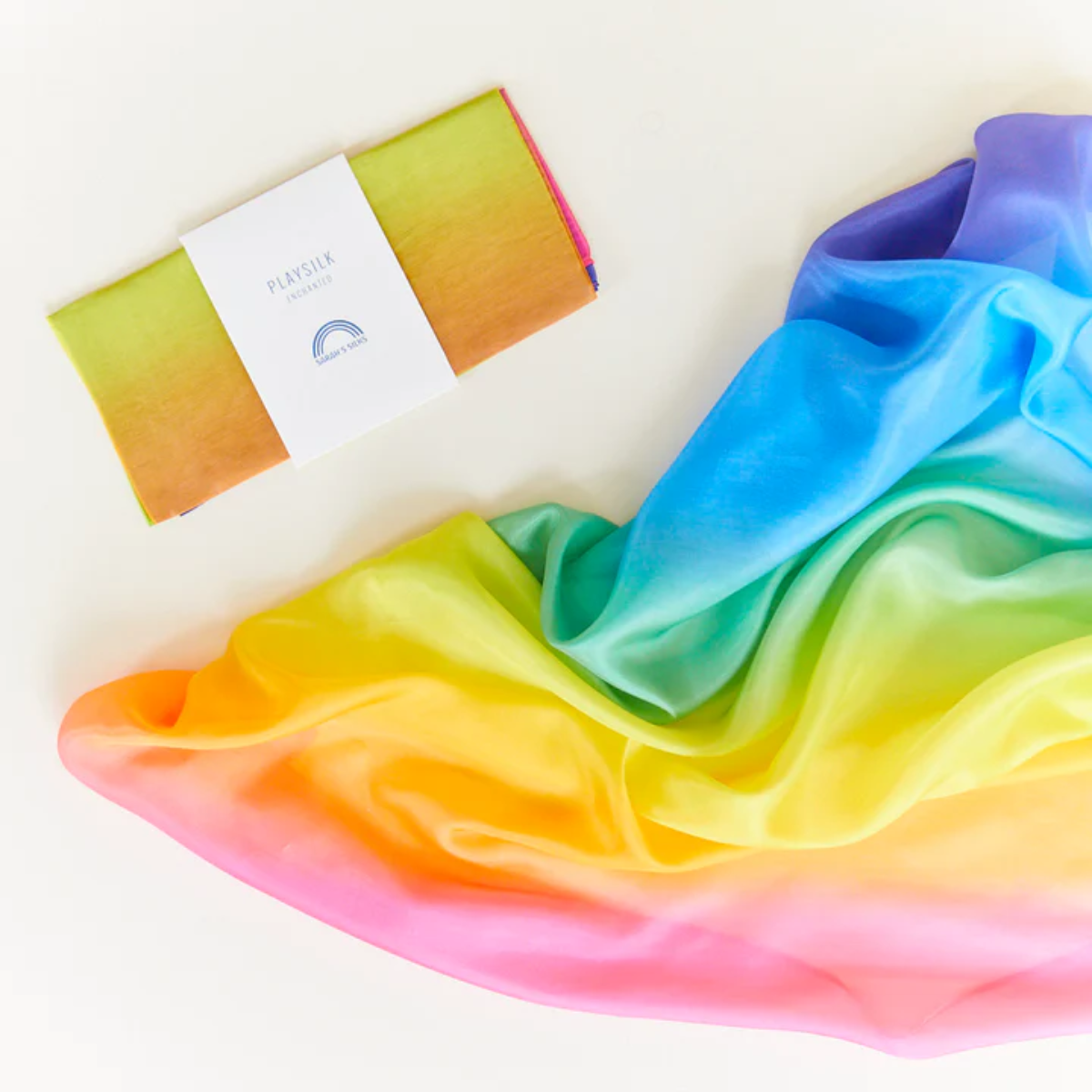 SARAH'S SILKS Playsilks Enchanted - Rainbow (DP)