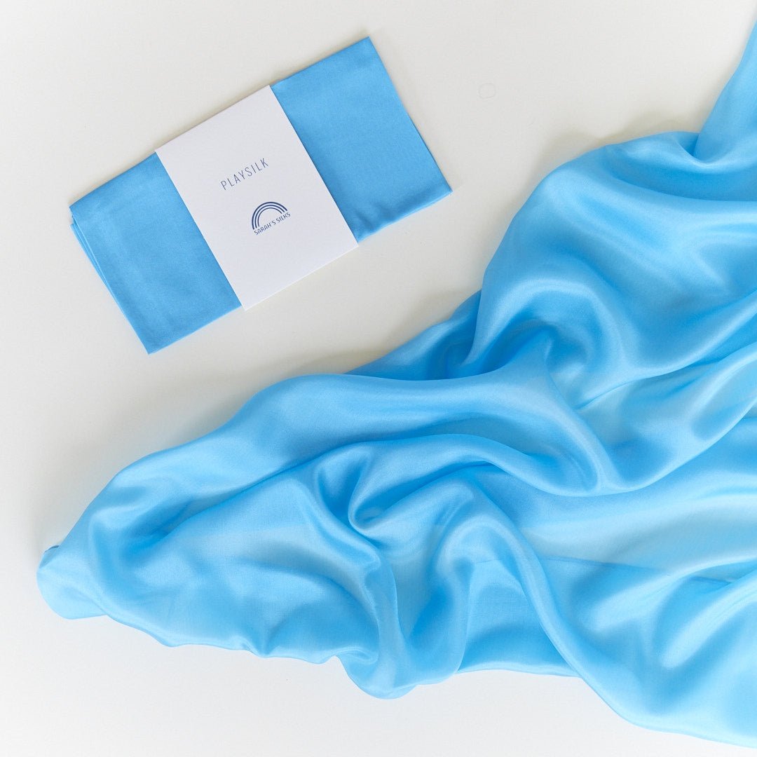 SARAH'S SILKS Playsilks - Turquoise (DP)