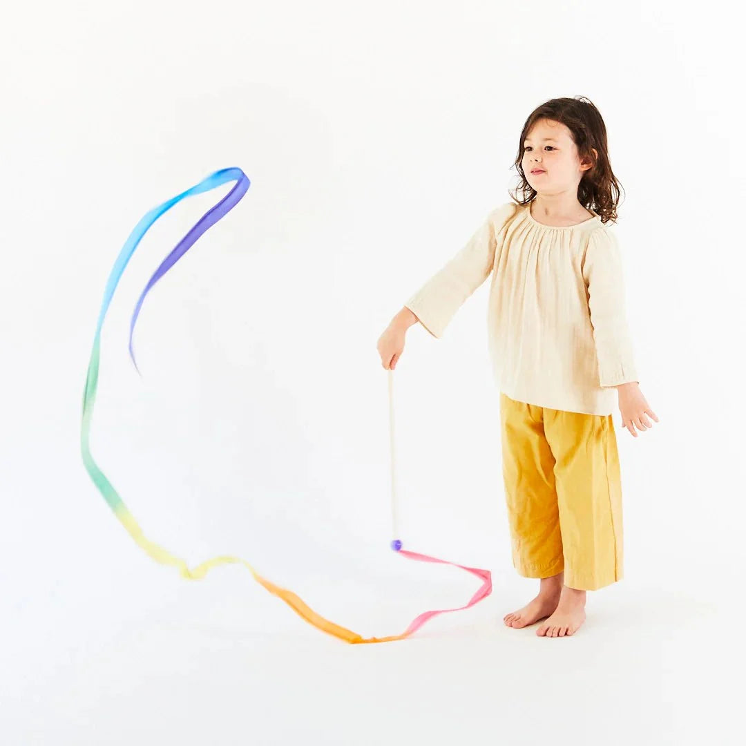 SARAH'S SILKS Streamers Large - Rainbow (DP)