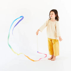 SARAH'S SILKS Streamers Large - Rainbow (DP)
