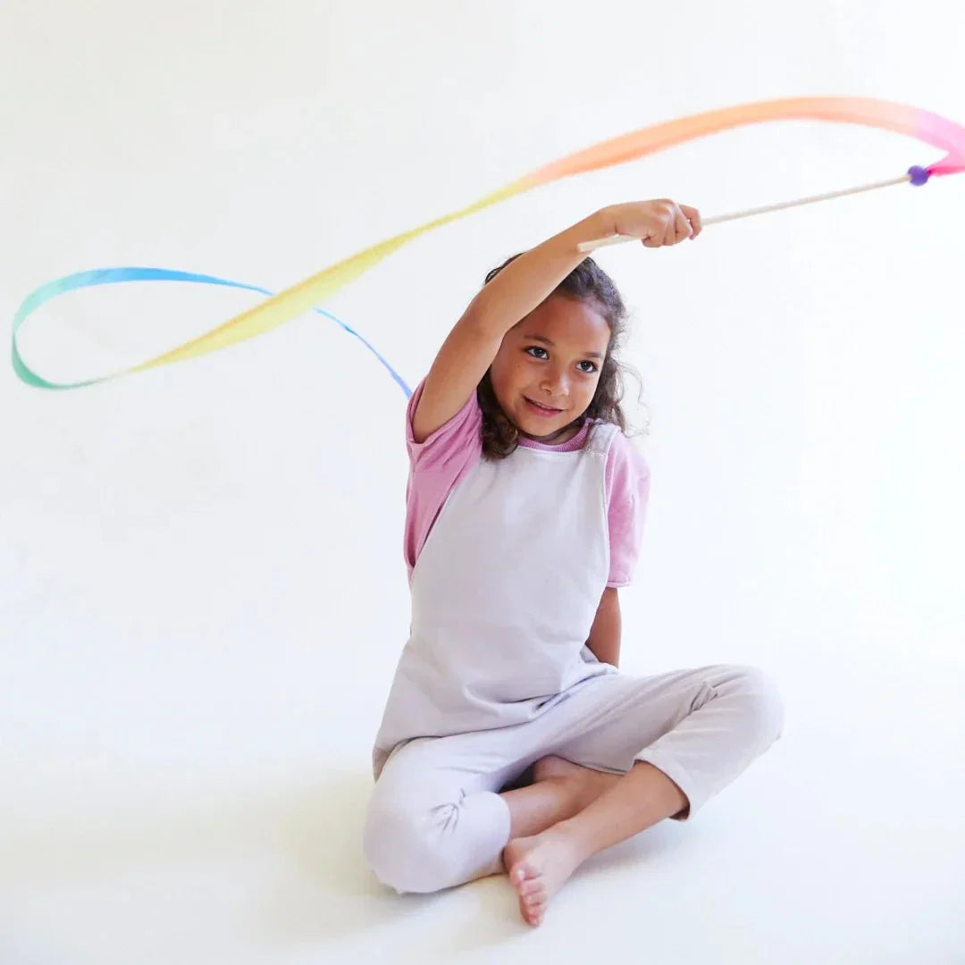 SARAH'S SILKS Streamers Large - Rainbow (DP)