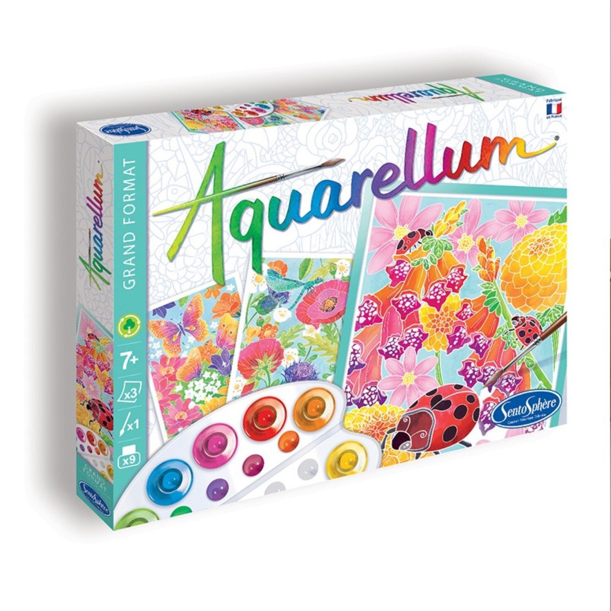 SENTOSPHERE AQUARELLUM "Dans les Fleurs" - In the Flowers