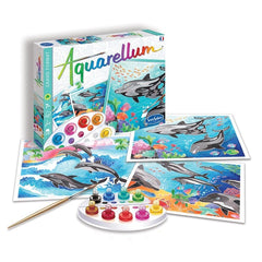 SENTOSPHERE AQUARELLUM "Dauphins" - Dolphins