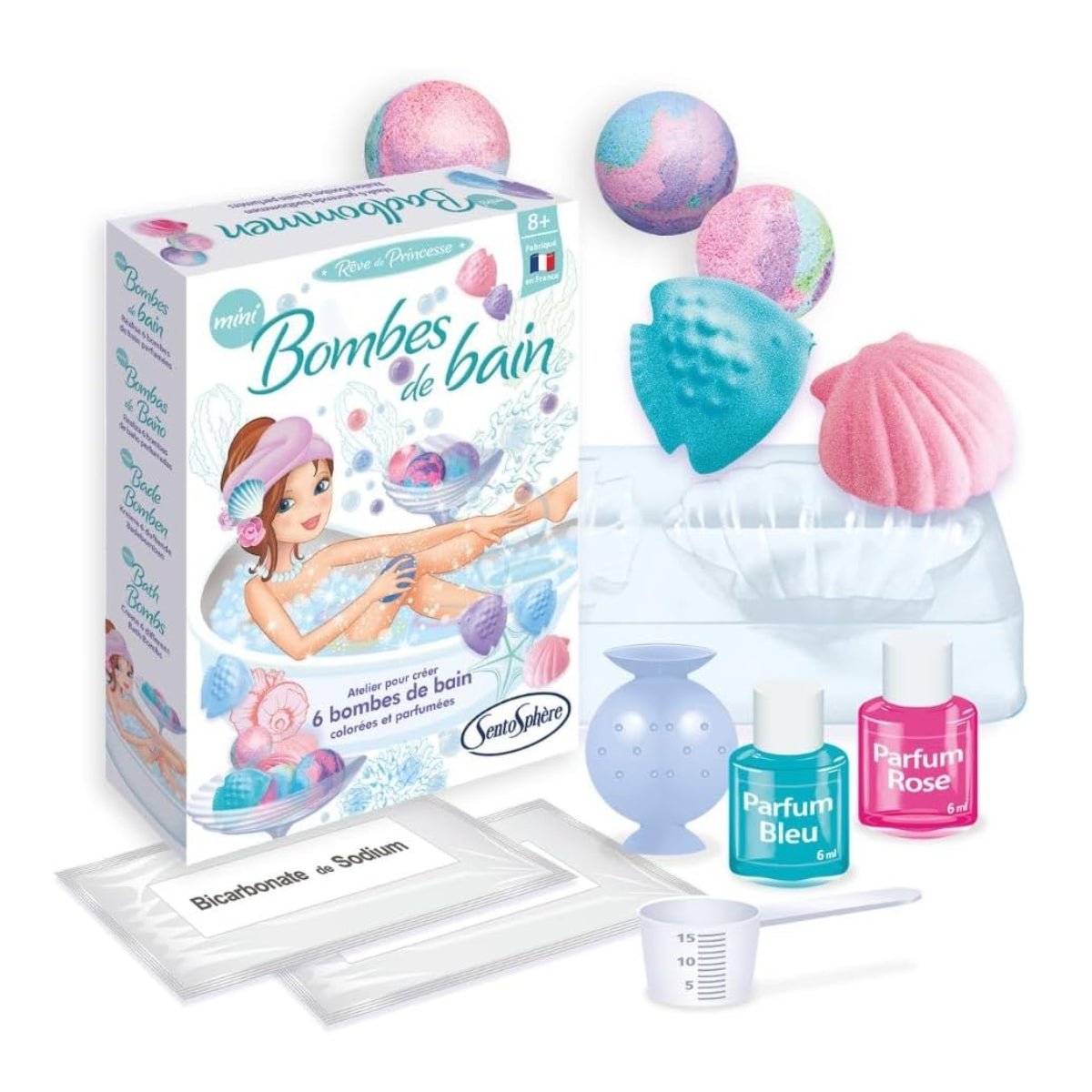 SENTOSPHERE Mini Bombes De Bain