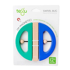 TEGU Swivel Bug - Teal & Blue