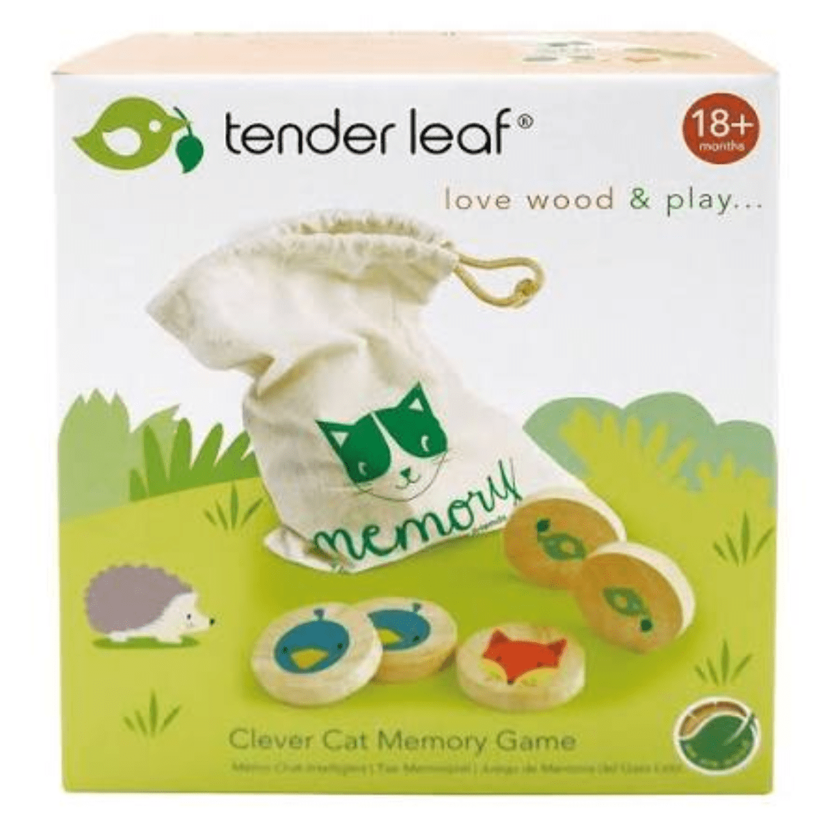 TENDER LEAF Clever Cat Memory Game