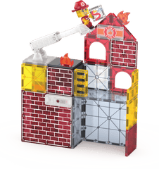 MAGNA-TILES Fire Station