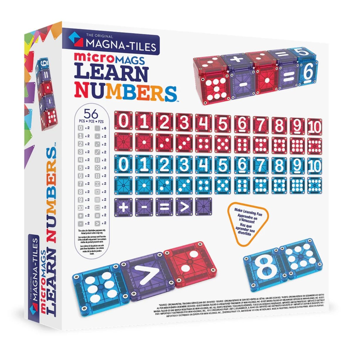 MAGNA-TILES  Learn Numbers