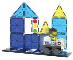 MAGNA-TILES Police Patrol