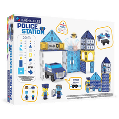 MAGNA-TILES Police Station