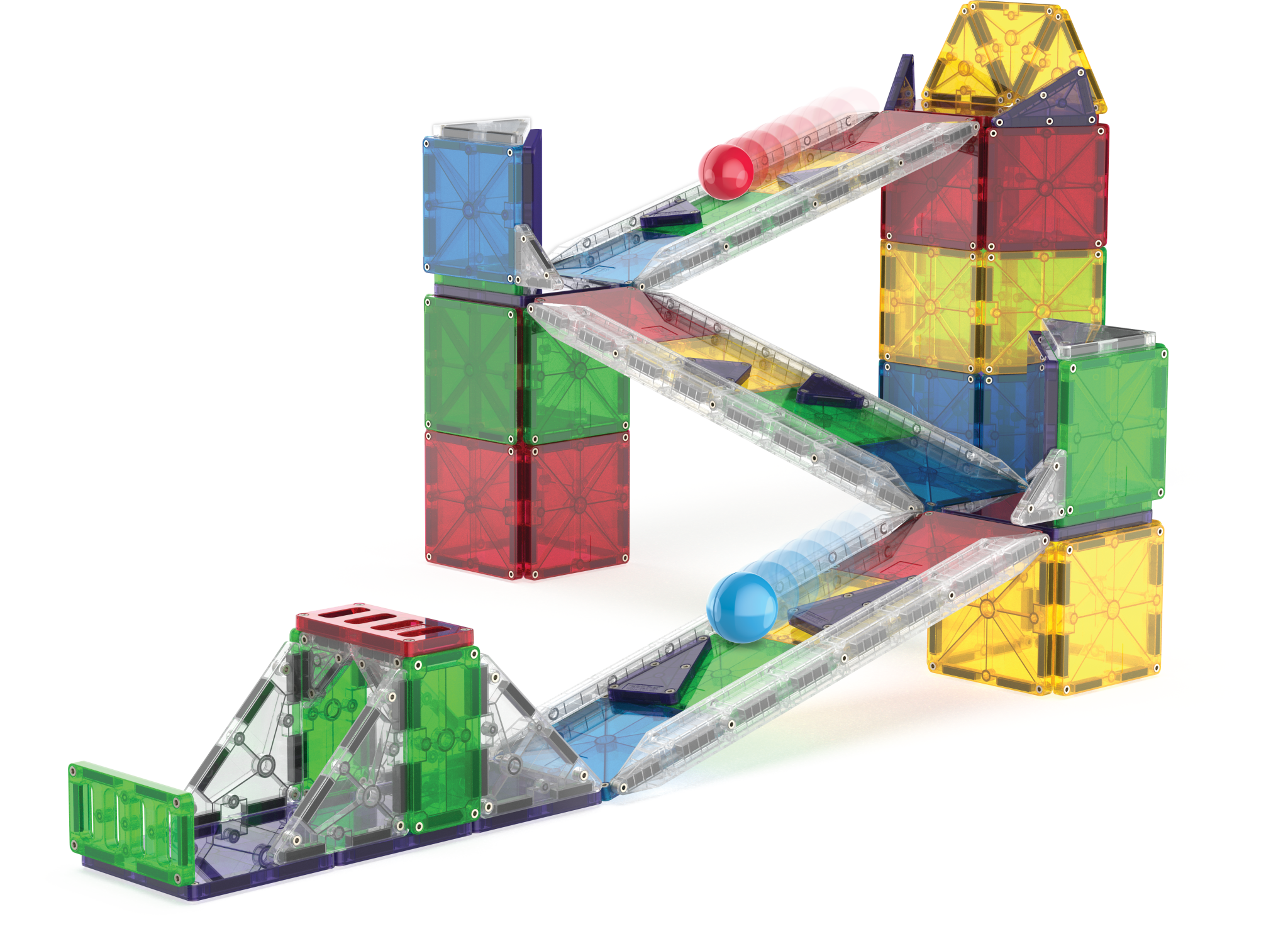 MAGNA-TILES Rail Racers Deluxe
