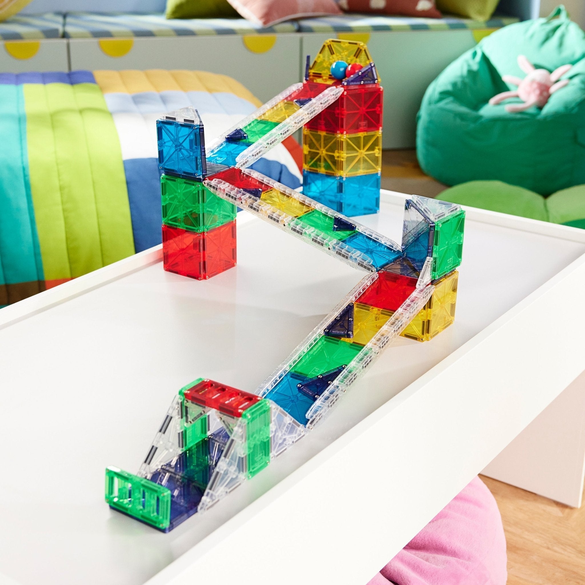 MAGNA-TILES Rail Racers Deluxe